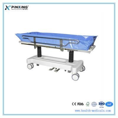 Height Adjustable Hydraulic Shower Trolley for Patients Personal Hygiene