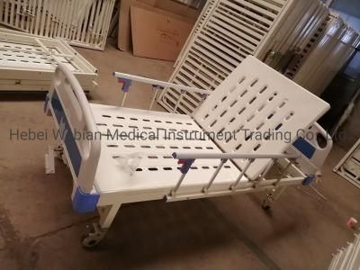 Single Function Manual Hospital Bed with ABS Crank