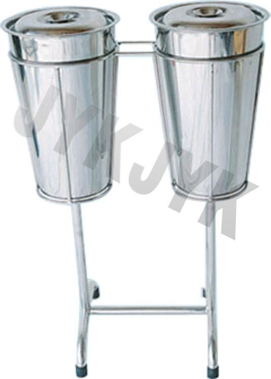 Stainless Steel Medical Cart of Single Basin