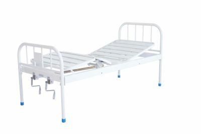 Steel Plastic Spraying Nursing Bed