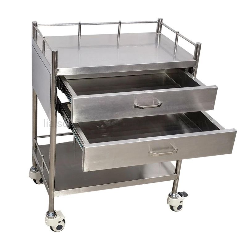 Mn-SUS050 Operation Room CE&ISO Hospital Medical Treatment Instrument Trolley