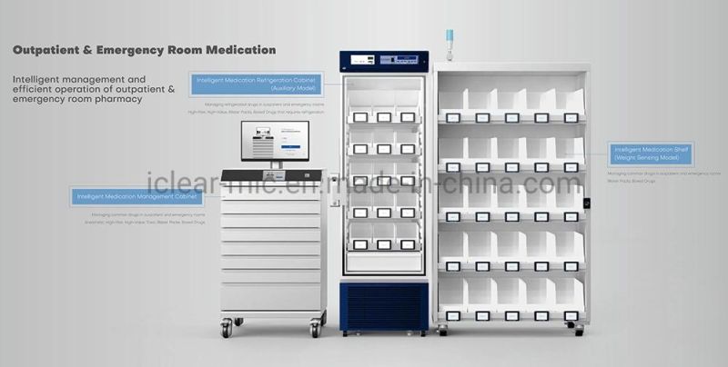 Hospital Lntelligent Weight Sensing Medical Materialhospital Cabinet