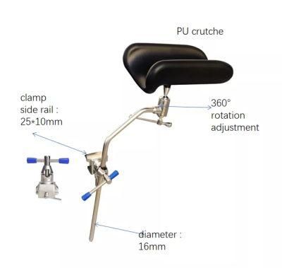 Operating Table Spare Parts Obstetric Examination Table Steel Leg Holder Gynecology Leg Holder Orthopaedics Traction Frame