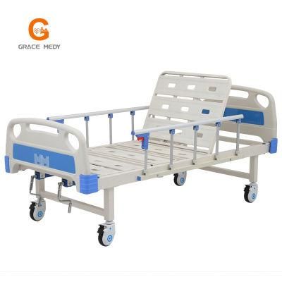 W04 Medical 2 Function Manual Hospital Patient Bed with Double Cranks