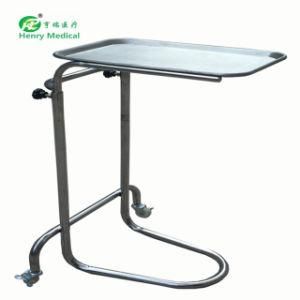 Hospital Stainless Steel Surgical Instrument Tray Trolley (HR-790)