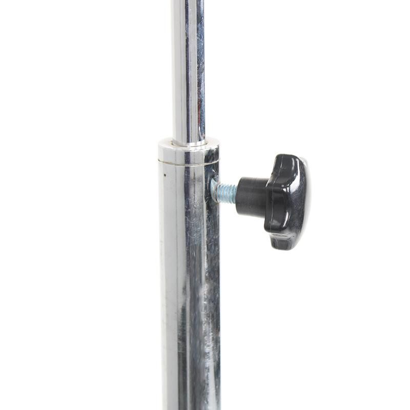 HS5817 Four 4 Hooks Adjustable Stainless Steel Hospital Furniture Infusion IV Serum Pole with a Handle