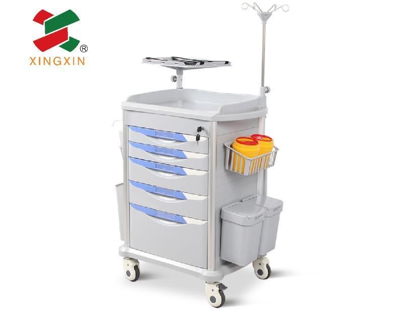 Wholesale ABS Manufacturers Anesthesia Drugs Clinic Medical Emergency Trolley