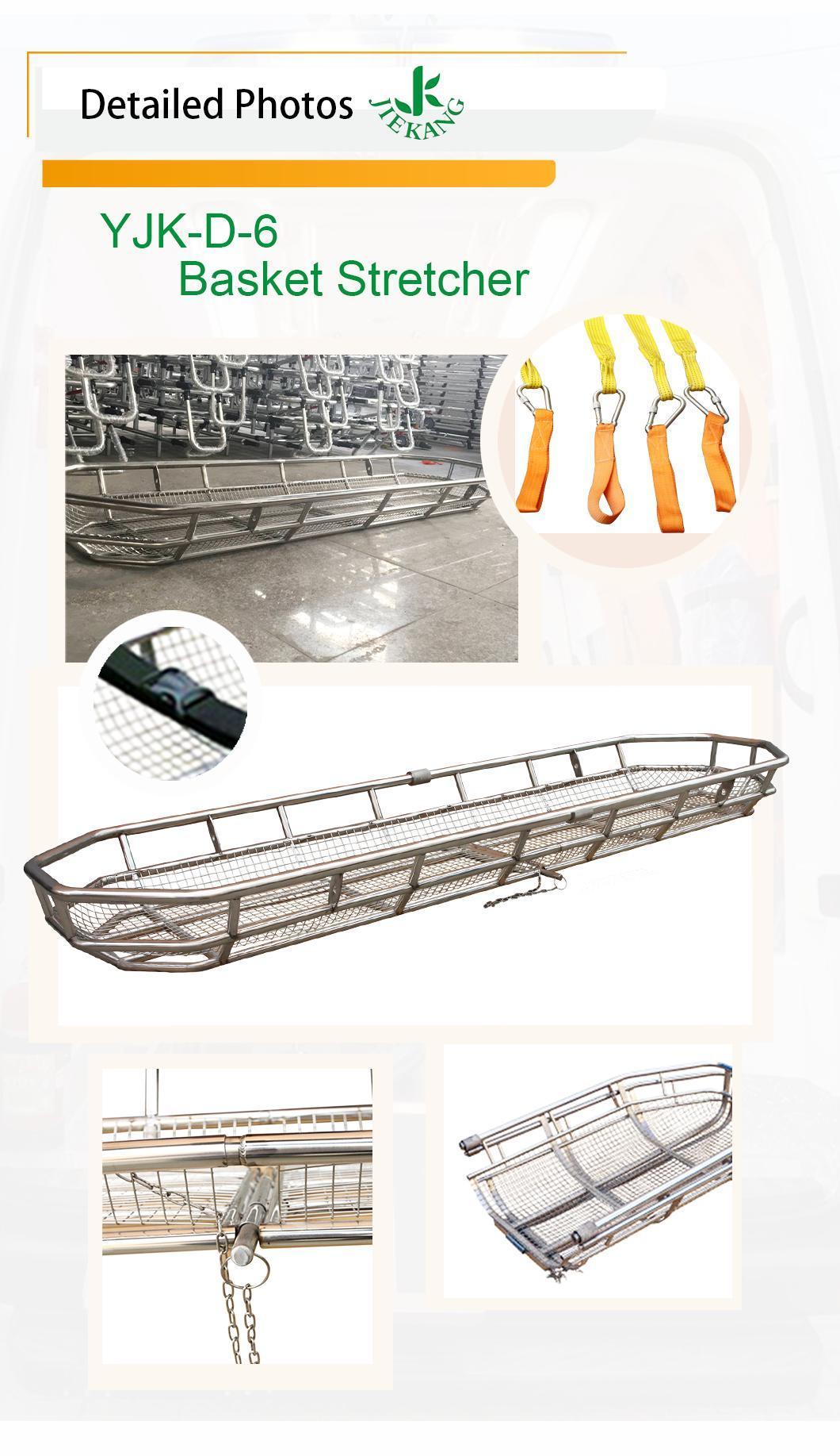 Emergency Stainless Steel Detachable Helicopter Basket Stretcher for Sale