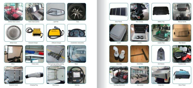 Supply 2 Seaters Electric Emergency Ambulance Cart