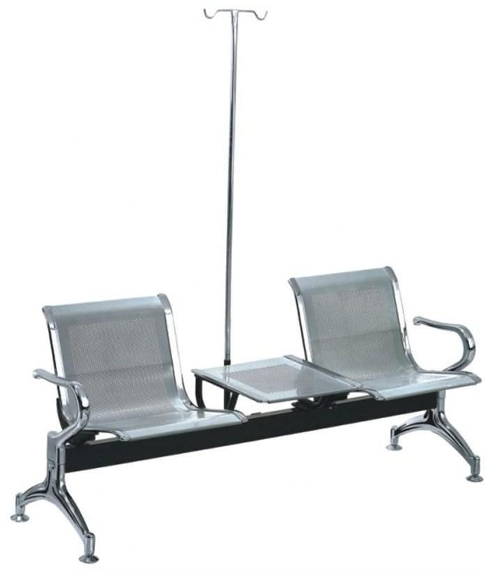 Safety Hospital Chair Hospital Furniture IV Pole Chair (YA-126)