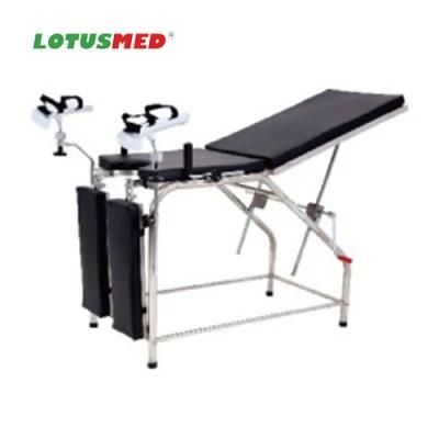 Lotusmed-Stretcher-888-B2-2 Aluminum Alloy Stretcher Female Examining Table