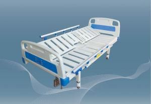 Adjustable Portable Manual Medical 2 Functions Hospital Bed
