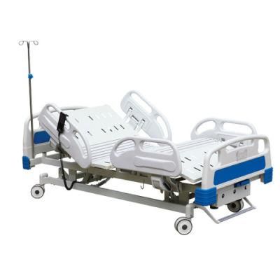 Ce Motor Electric ICU/Nursing/Hospital Bed Adjustable Bed Patient Bed with Three