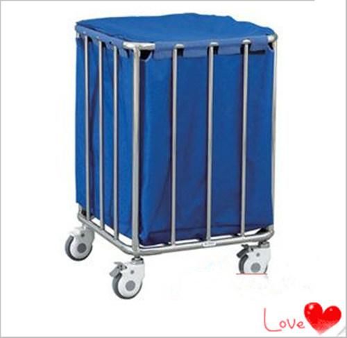Stainless Steel Hospital Dirty Linen Trolley for Sale