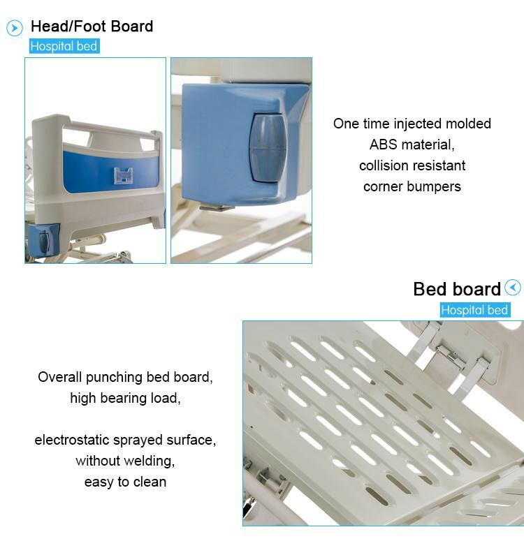 Standard Three Functions Electric Medical Hospital Bed Price