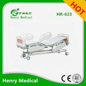 Adjustable Folding 2 Shaking Crank Hospital Bed for Sale