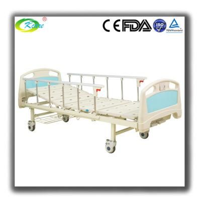 Home Care Electric Bed Adjuatable Three-Functions Electric Medical Hospital Bed for Patient