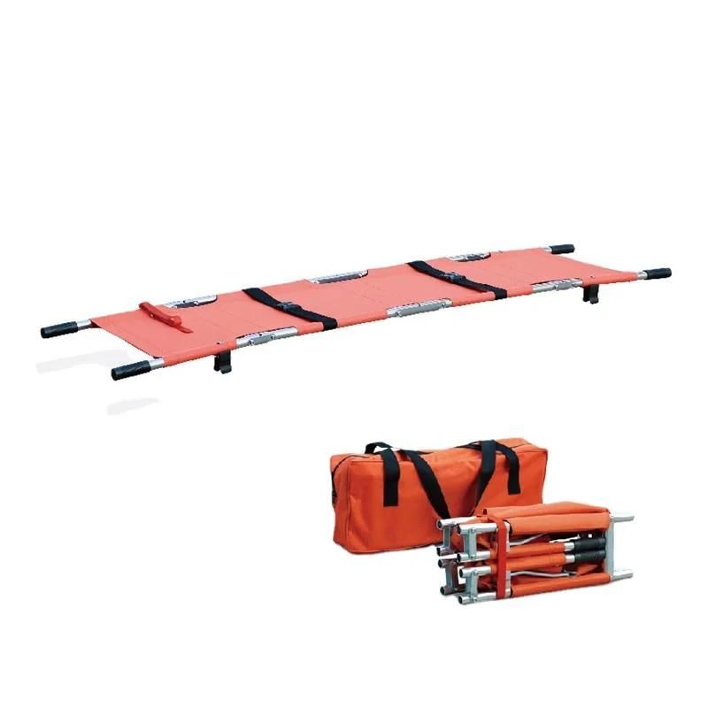 Double or 4 Foldable Stretcher Emergency Folding Stretcher