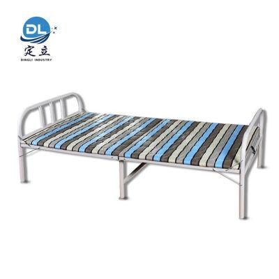 Factory Sales Industrial Heavy-Duty Wire Mesh Foldable Medical Steel Bed