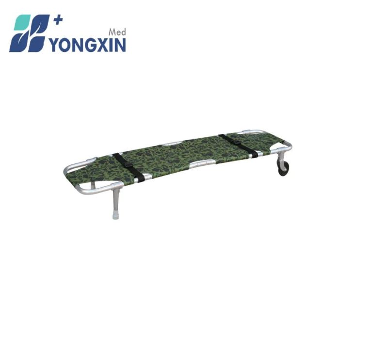 Yxz-D-B5 Aluminum Alloy Folding Strecher for Ambulance