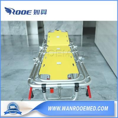 Aluminum Alloy Ea-3c Rescure Medical Ambulance Transport Trolley Rescue Stretcher with Separate Stretcher