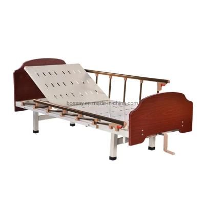 New Design Hospital Home Nursing Care Electric Bed 1 Position One Function Manual Wooden Bed