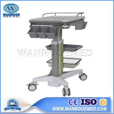 Bwt-001g Hospital Medical Telemedicine Mobile Computer Workstation Trolley Cart