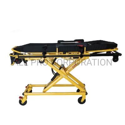 High-Strength Aluminum Alloy Medical First Aid Electric Stretcher