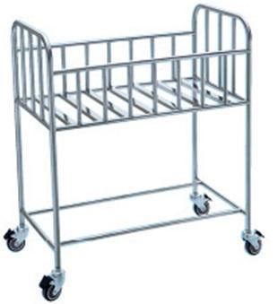 Stainless Steel Hospital Baby Cribs