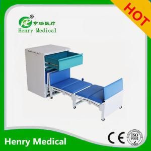 Metal Cabinet with Bed/Hospital Cabinet/Medical Bedside Cabinet
