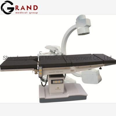 Hospital Equipment Medical Image C-Arm Surgical Intergrated Electric Bed Operating/Operation Table