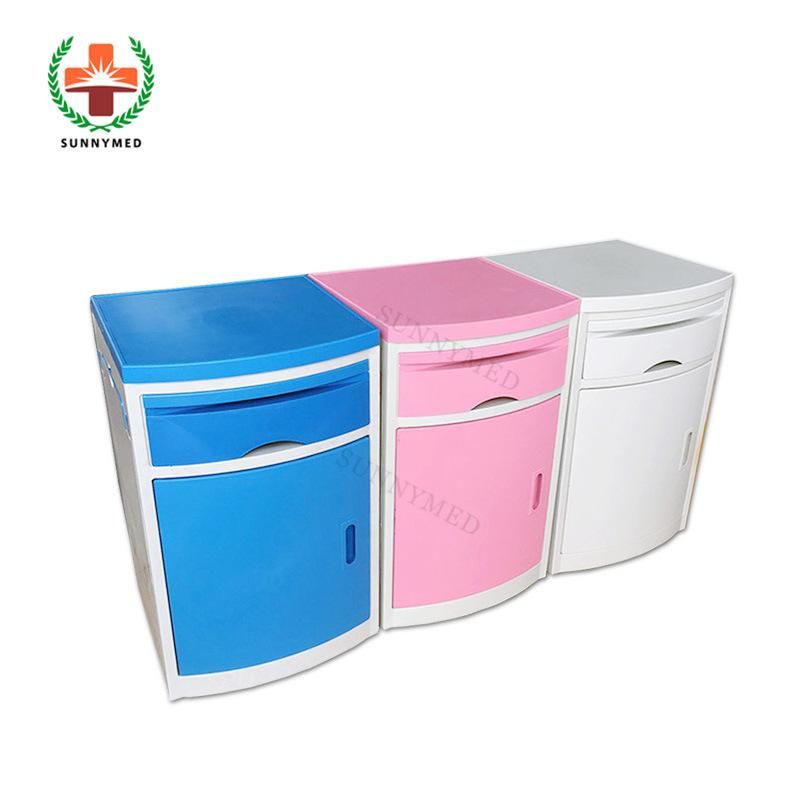 Sy-R074 Hospital Plastic Patient Bed Bedside Cabinet