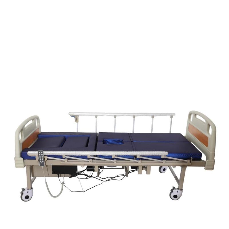 New Equipment Medical Device Hospital Beds 5 Function Electric Bed with ISO13485 Manufacture