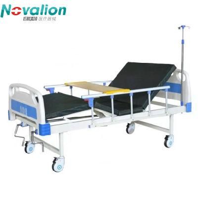 Cheap Price ABS Double Cranks Common Medical Manual Hospital Bed