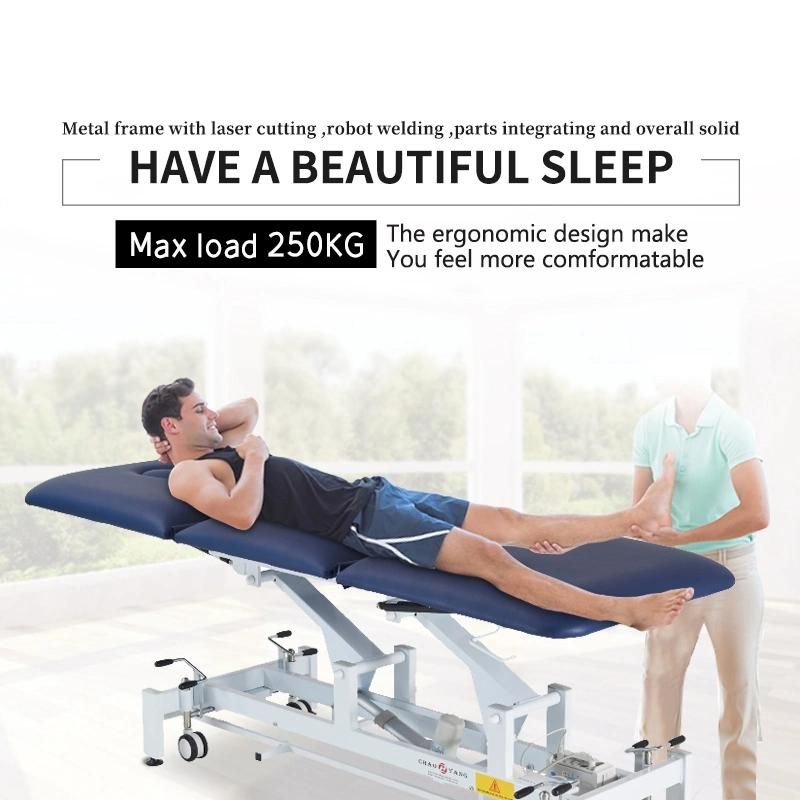 Electric Gymna Physiotherapy Table Treatment Bed Doctor Examination Couches