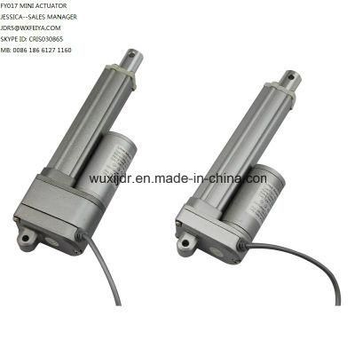 Waterproof Protect Feature and Gear Motor Type Small Linear Actuator with Metal Gear
