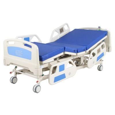 Electric Hospital Bed with Five Function Medical Bed Patient Bed ICU Bed
