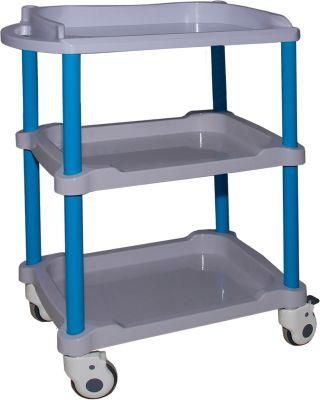 ABS Medical Treatment Trolley with Drawers