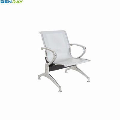 Single-Seat Steel Board Hospital Equipment Table Waiting Chair