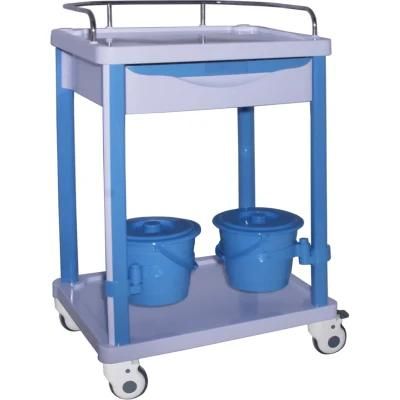 Hospital ABS Movable Drawer Trolley Multi-Function Clinical Trolley