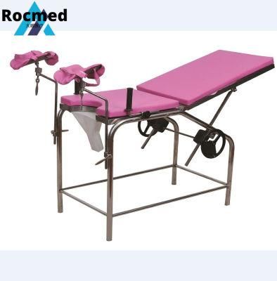 Operating Room Obstetrics Diagnosis Medical Birthing Bed Manual Gynaecology Examination Table