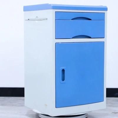 Medical ABS Material Hospital Bedside Table Cabinet