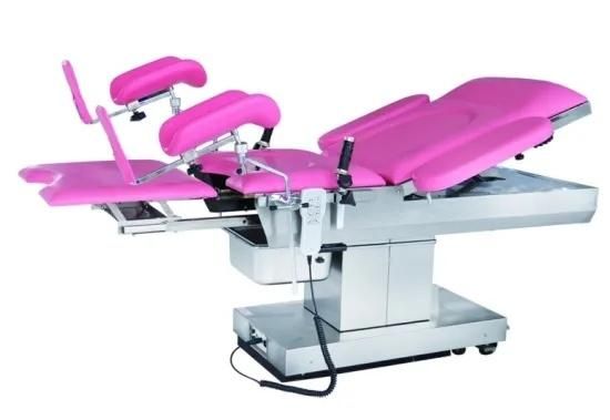 Hospital Medical Electric Gyne Coach with Padel Obstetrics Examination Bed