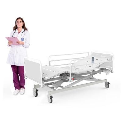Y6n6s Steel Medical Equipment Multifunction Foldable Electric Hospital ICU Beds