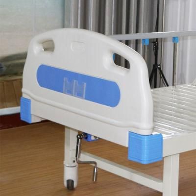 OEM Single Function and One Crank Hospital Bed with ABS Headboard