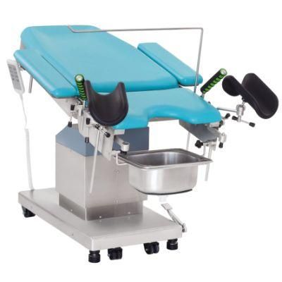 Hospital Furniture Electric Surgical Gynaecology Operation Table Examination Bed