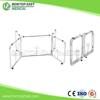 Steel Pipes Catafalque Transport Coffin Trolley Equipment Folding Catafalque