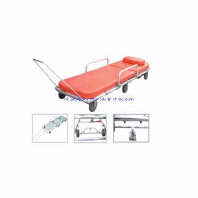 Hospital Aluminum Alloy Stretcher Trolley