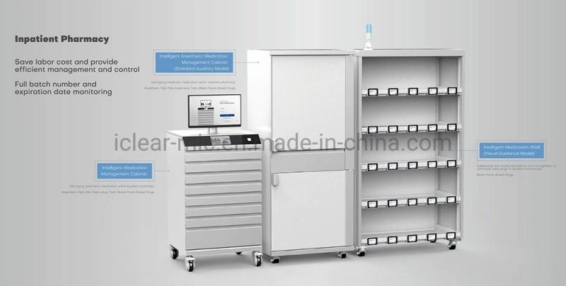 Hospital Lntelligent Weight Sensing Medical Materialhospital Cabinet