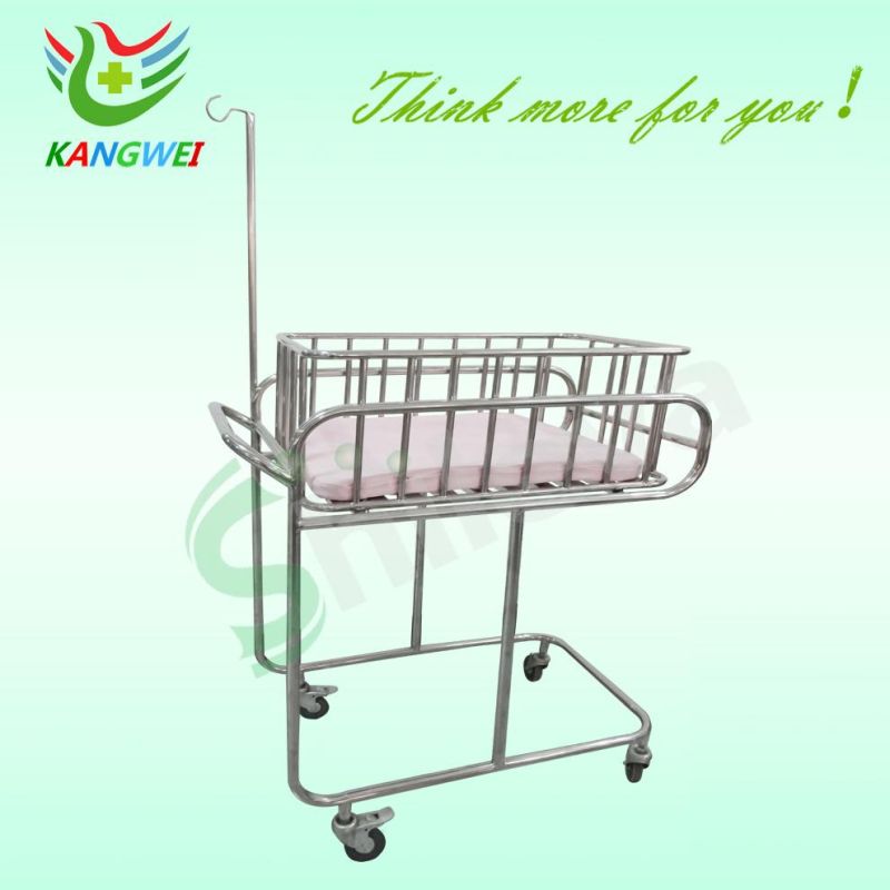 Stainless Steel Medical Baby Bed Baby Cot Hospital Infant Bed